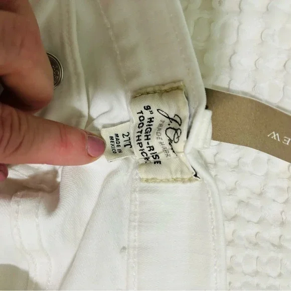 NWT JCrew High Waisted Skinny Toothpick Jean 27 Tall - Picture 7 of 9